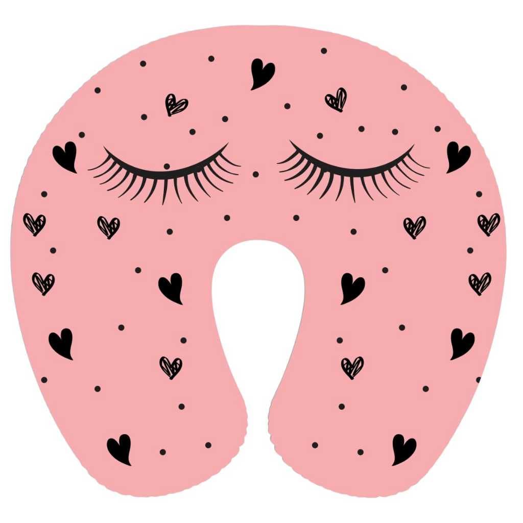 Almofada de Pescoço Travesseiro Protetor de Pescoço Silicone Para Viagem, Descanço Infantil e Adulto