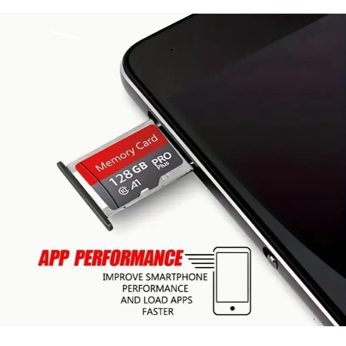 Cartão De Memória para Celular MicroSD A1 8GB 16GB 32GB 64GB 128GB 256GB 512GB 1TB 2TB.