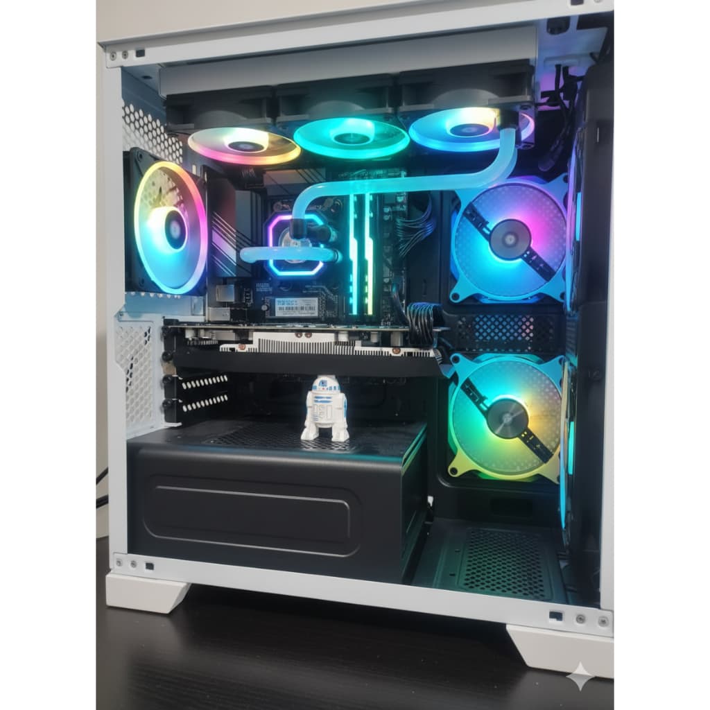 Suporte de GPU para PC Gamer R2-D2 Astromech Star Wars