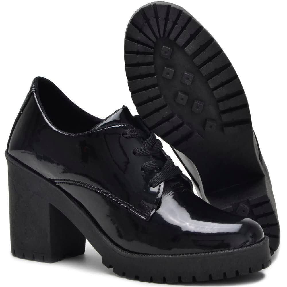 Sapato Oxford Sola Tratorada Feminino Pimpinella