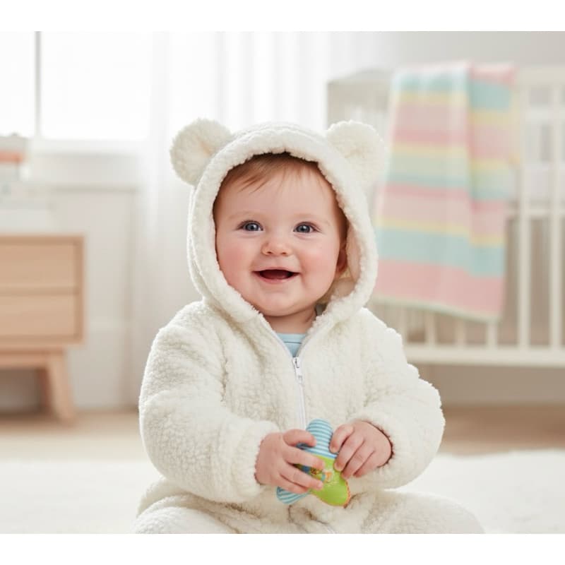 Macacão bebê menino e menina Pele de Carneiro quentinho/pronta entrega/presente/recém nascido/chá de bebê