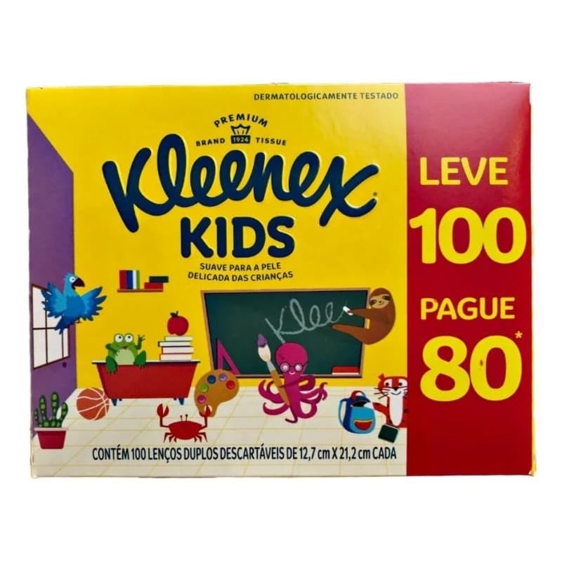 lenço de papel leve 100