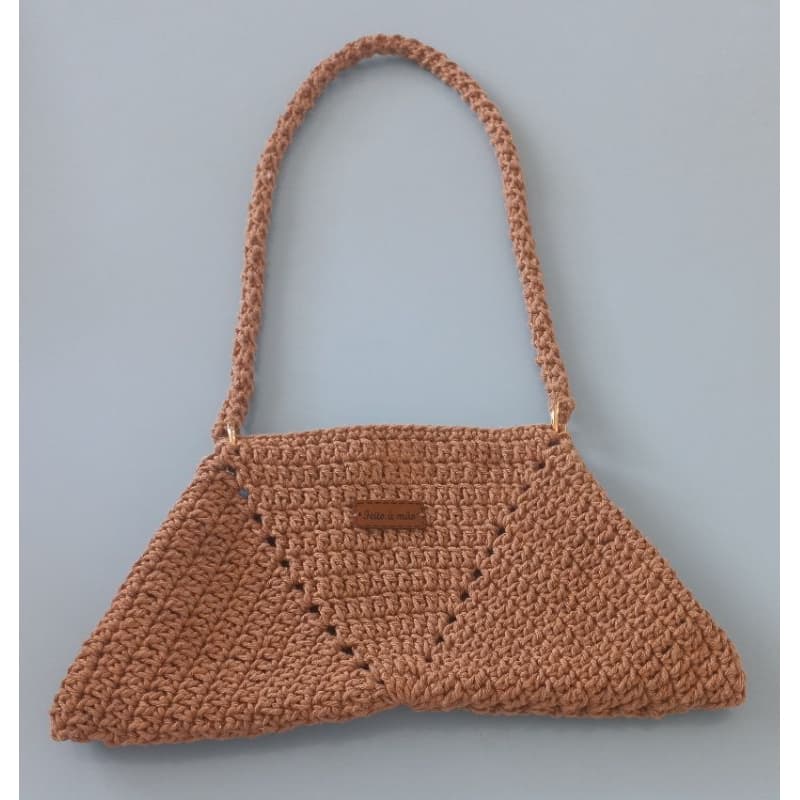 bolsa de crochê de ombro para celular, óculos,passeio e festa.