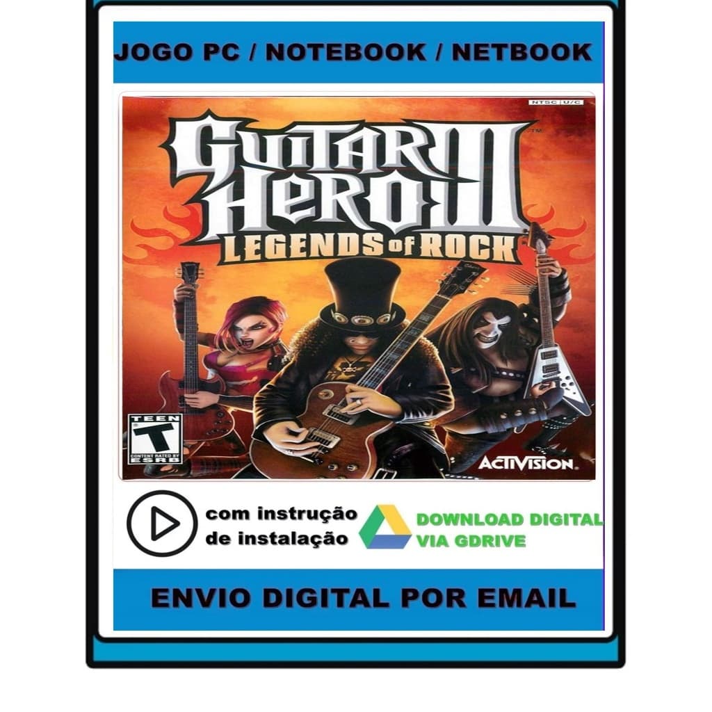 Guitar Hero 3 Legends of Rock - Pc