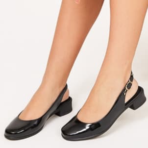 Sapatilha Scarpins Feminino Infantil Salto Slingback/SALOMÉ