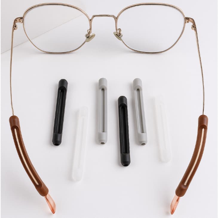 ponteira silicone grande para haste de óculos INFANTIL E ADULTO