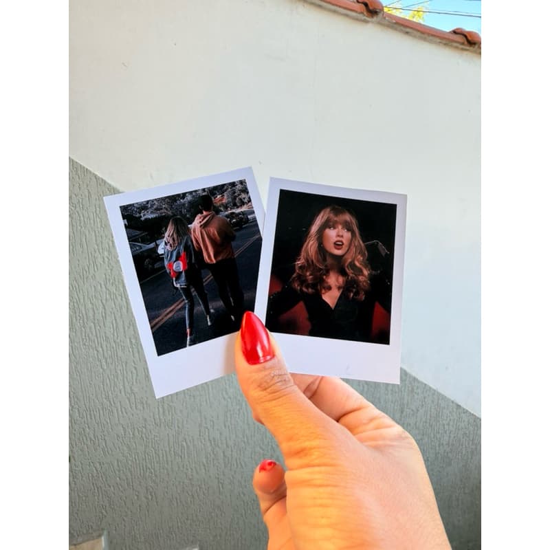 Fotos estilo Retrô 6,5x8cm LAMINADAS com ou sem ímã - Kit com 9/18/27/36/45 fotos