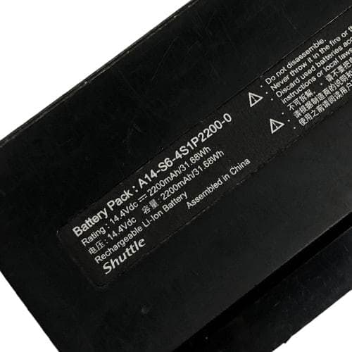 Bateria Compatível Com Positivo P/n: A14-s6-3s2p4400-0 Preto