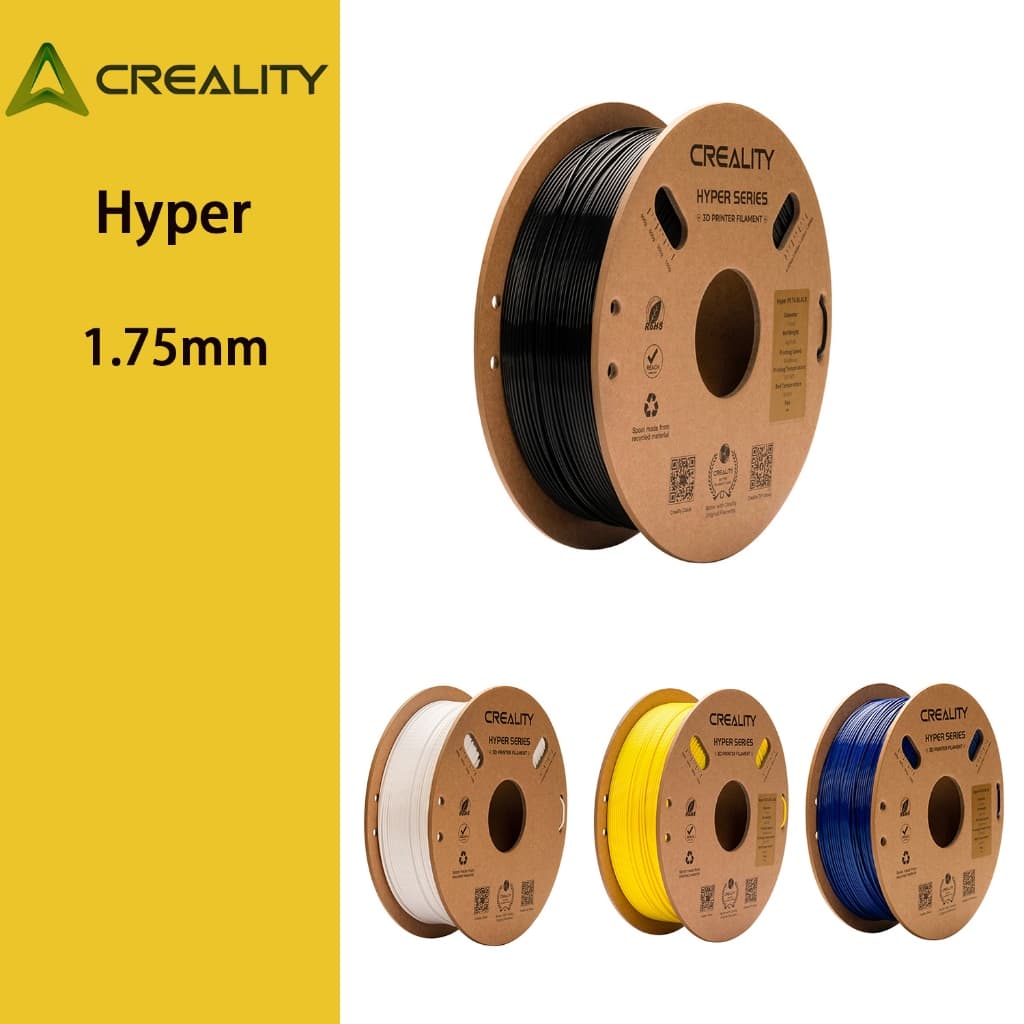 Creality Hyper PETG Filamento Impressora 3D/ 1.75mm / 1KG Alta velocidade Alta qualidade