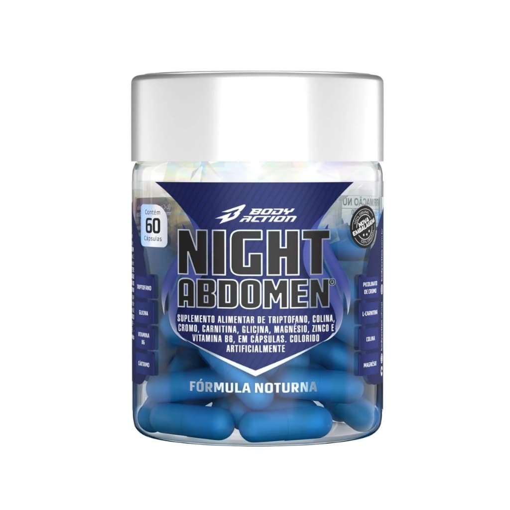 Night Abdomen 60 Capsulas Bodyaction
