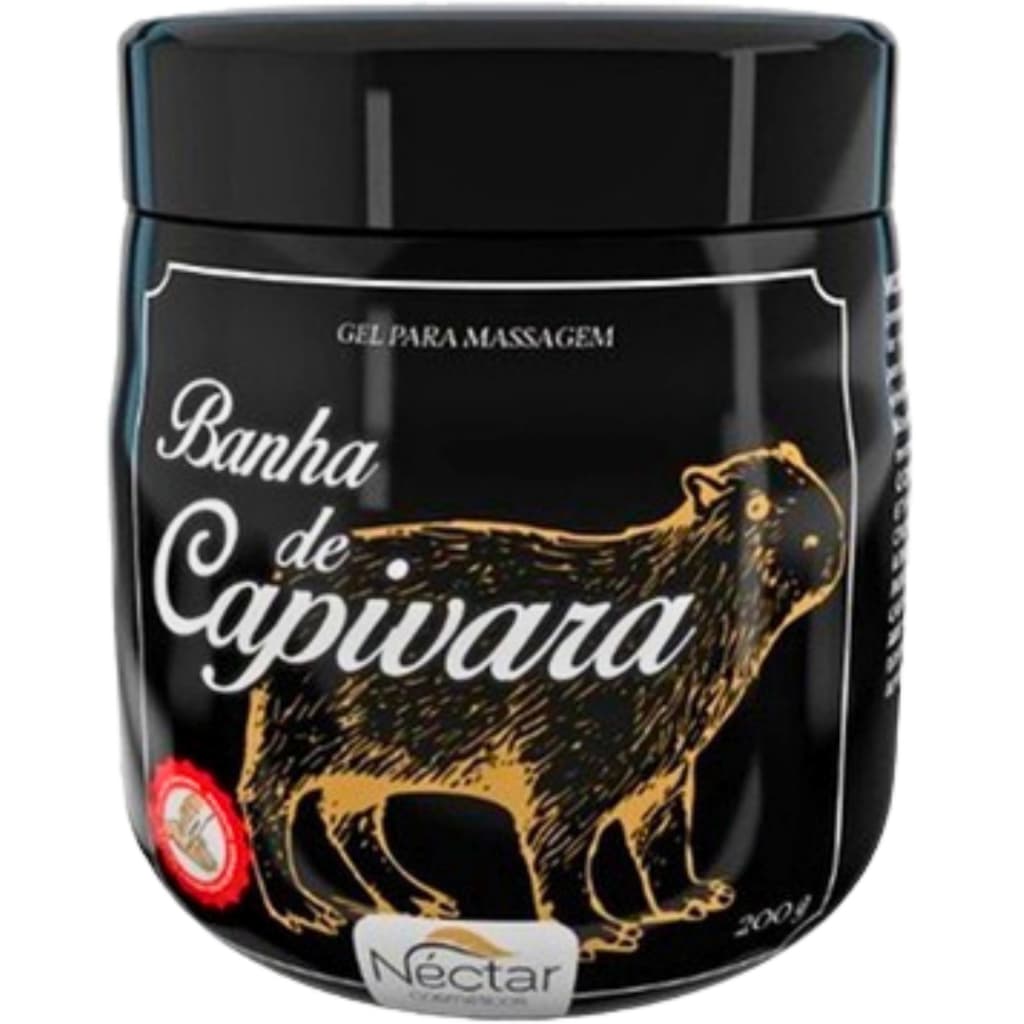 Banha De Capivara Gel Massageador Néctar Cosméticos 200g