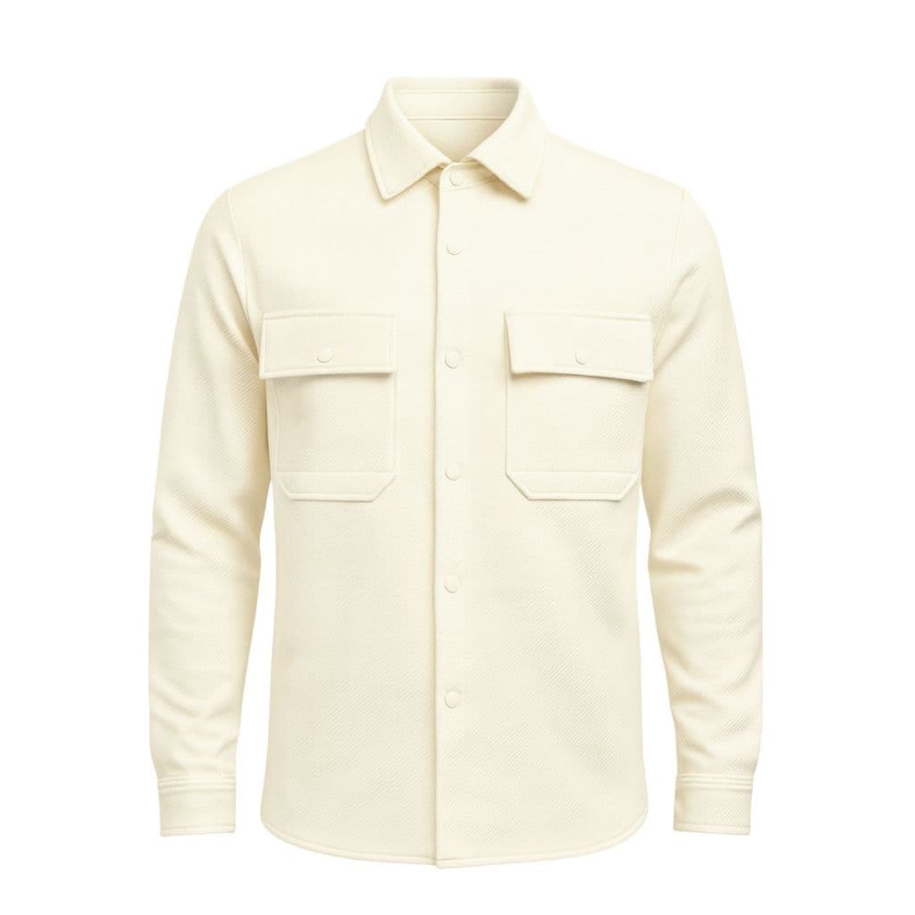 Casaco Masculino Estilosa Sobretudo Dois Bolsos Moderno