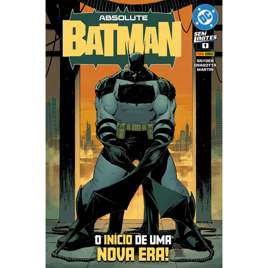 Absolute Batman 01 - Novo/Lacrado - Editora Panini