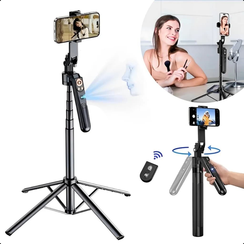 Tripé Estabilizador Inteligente Peining  ORIGINAL com Rastreamento Facial e Controle Remoto Sem Fio