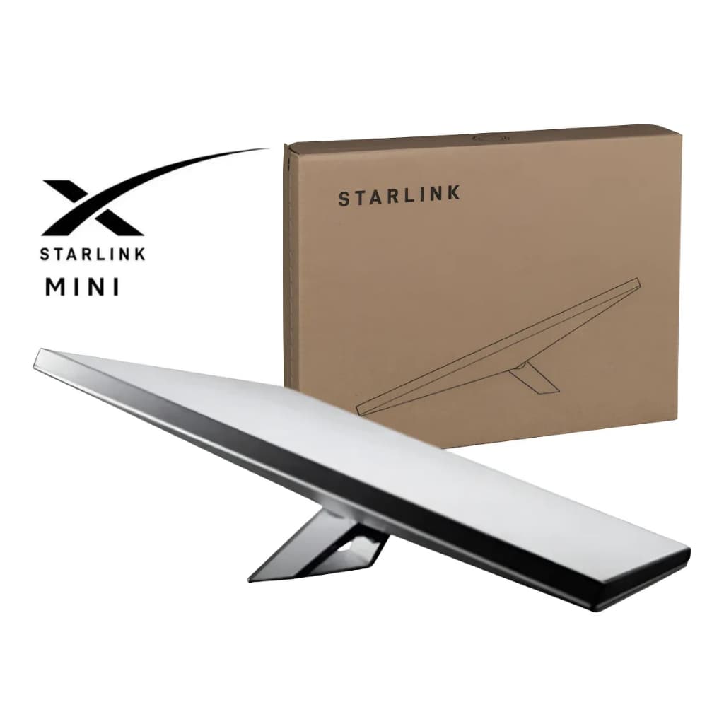 Kit Antena Starlink Mini, Internet Via Satélite de Alta Velocidade, Portátil, WI-FI 5- Garantia e NF