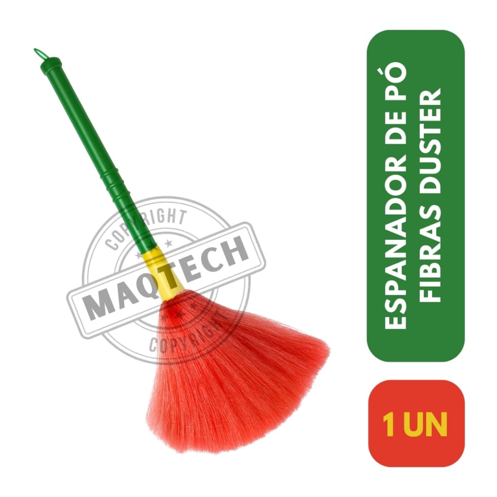 1 Espanador de Pó Fibras Sintéticas 40cm Macio Limpa Poeira Multiuso para Móveis Uso Geral Premium