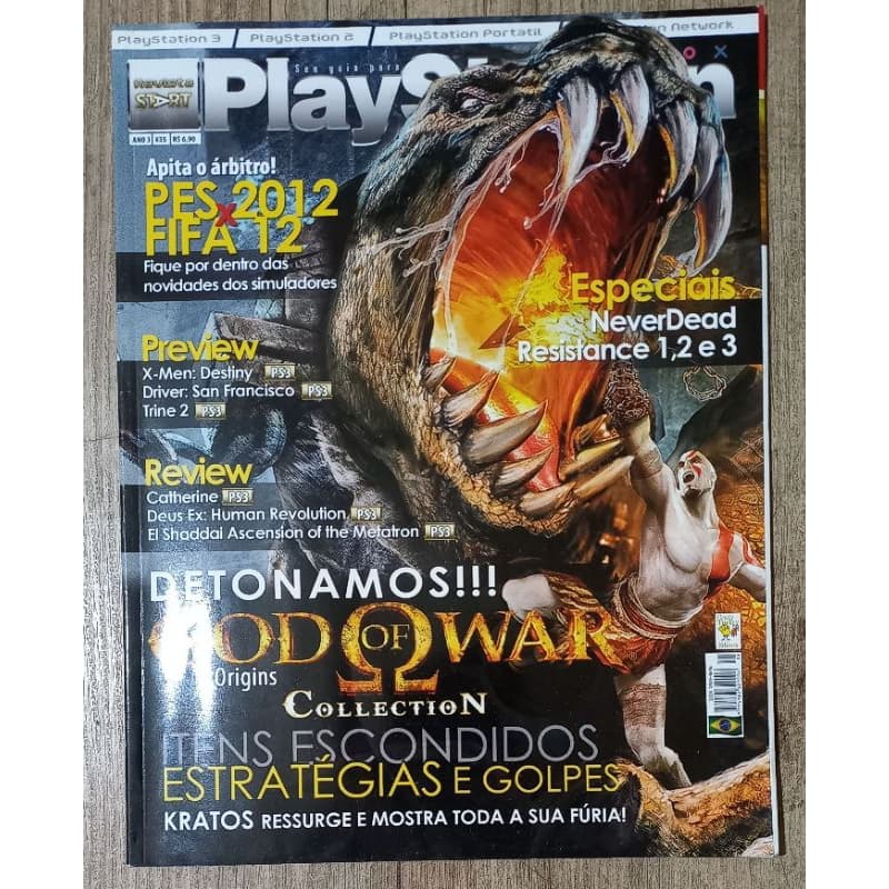 revista playstation 35 + cd jogos