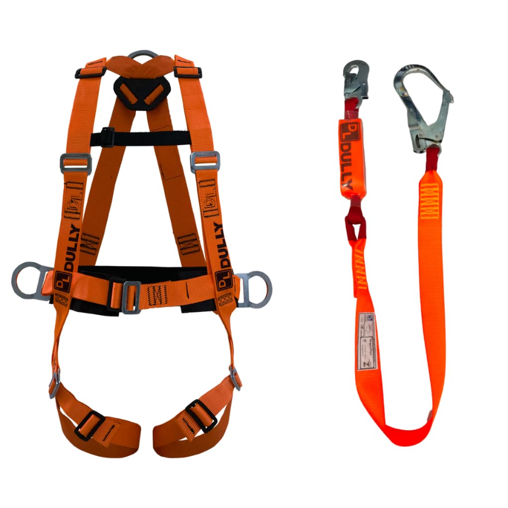 Kit Cinturão Paraquedista Dlt-016 + Talabarte Dltabs-01