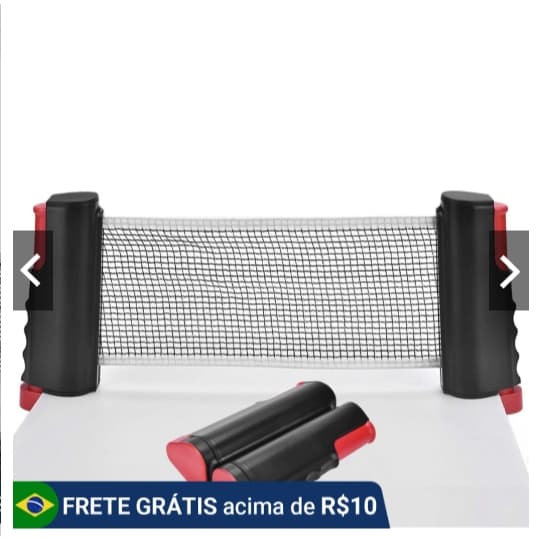 Rede de Ping Pong Extensivel Tenis de Mesa Retratil Esporte Jogo Treino Treinamento Resistente Portatil