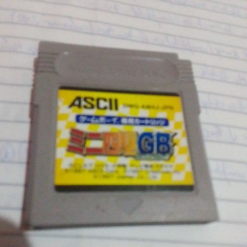 Cartucho de Game Boy Mini Yonku GB Let's Go original