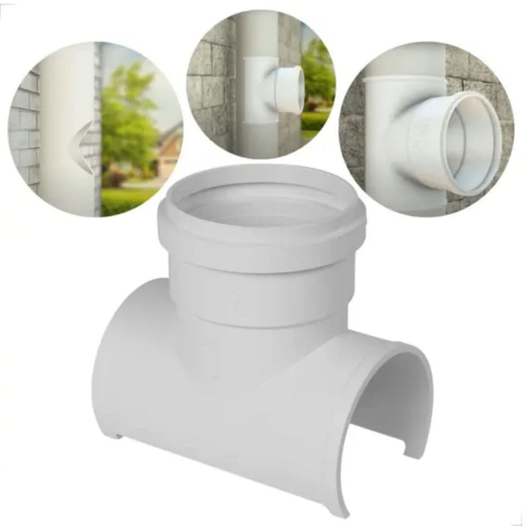 Te Liga Facil Derivação Para Esgoto PVC Selin 100 X 100mm / 150 X 100mm / 100 x 50mm