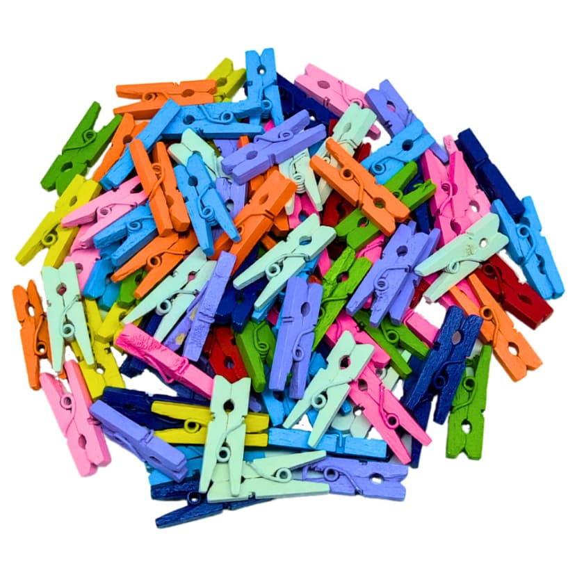 Mini Prendedor Pregador De Foto Festas Fotos Artesanato E Drink 2,5cm