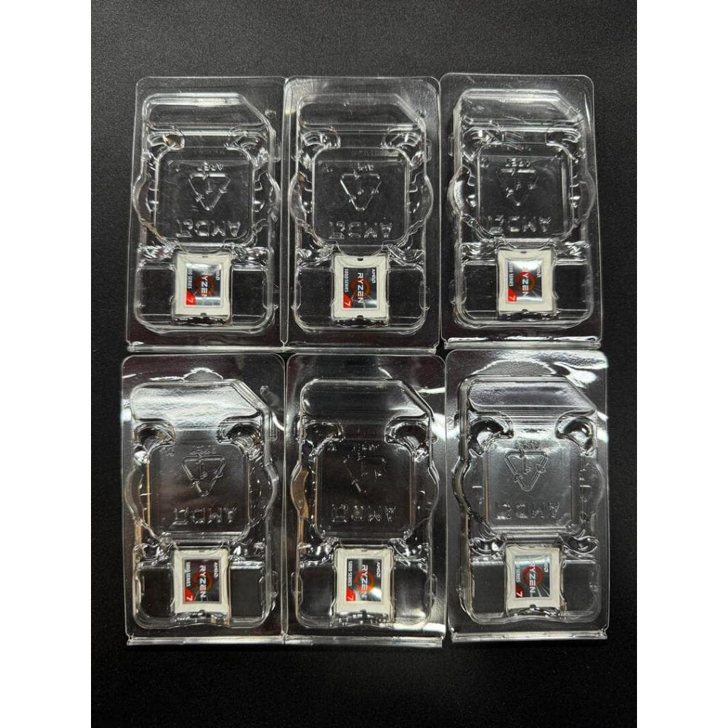 Blister Original + Adesivo AMD Ryzen Série 5000 – Compatível com Ryzen 5, 3, 5, 7 e 9 (Socket AM4)