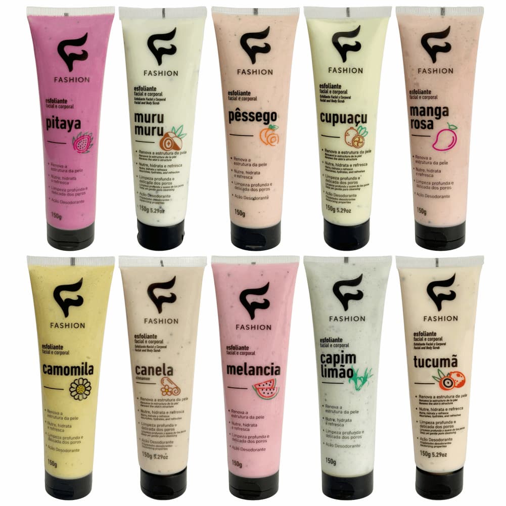 Esfoliante Facial E Corporal Hidratante 150g - Fashion Cosméticos
