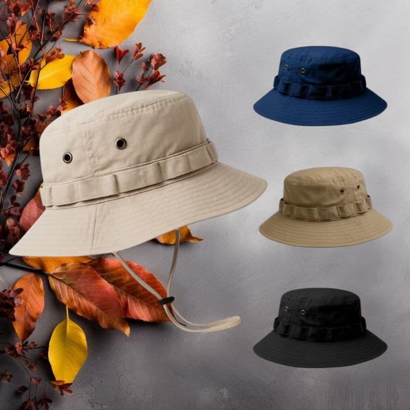Chapeu Tático militar Bucket Boonie Hat Caça Chapéu Camping Pesca unissex Chapéu Militar