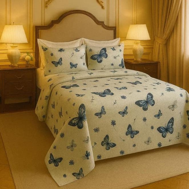 Kit Colcha Cobre Leito Solteiro Casal Queen King 3 Peças