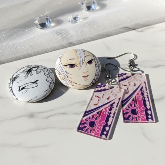 Kit Brinco e Botton - Tengen (Demon Slayer)