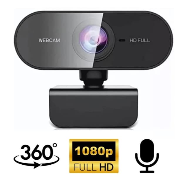 Webcam Full Hd 1080p Microfone Pc Notebook Home Office