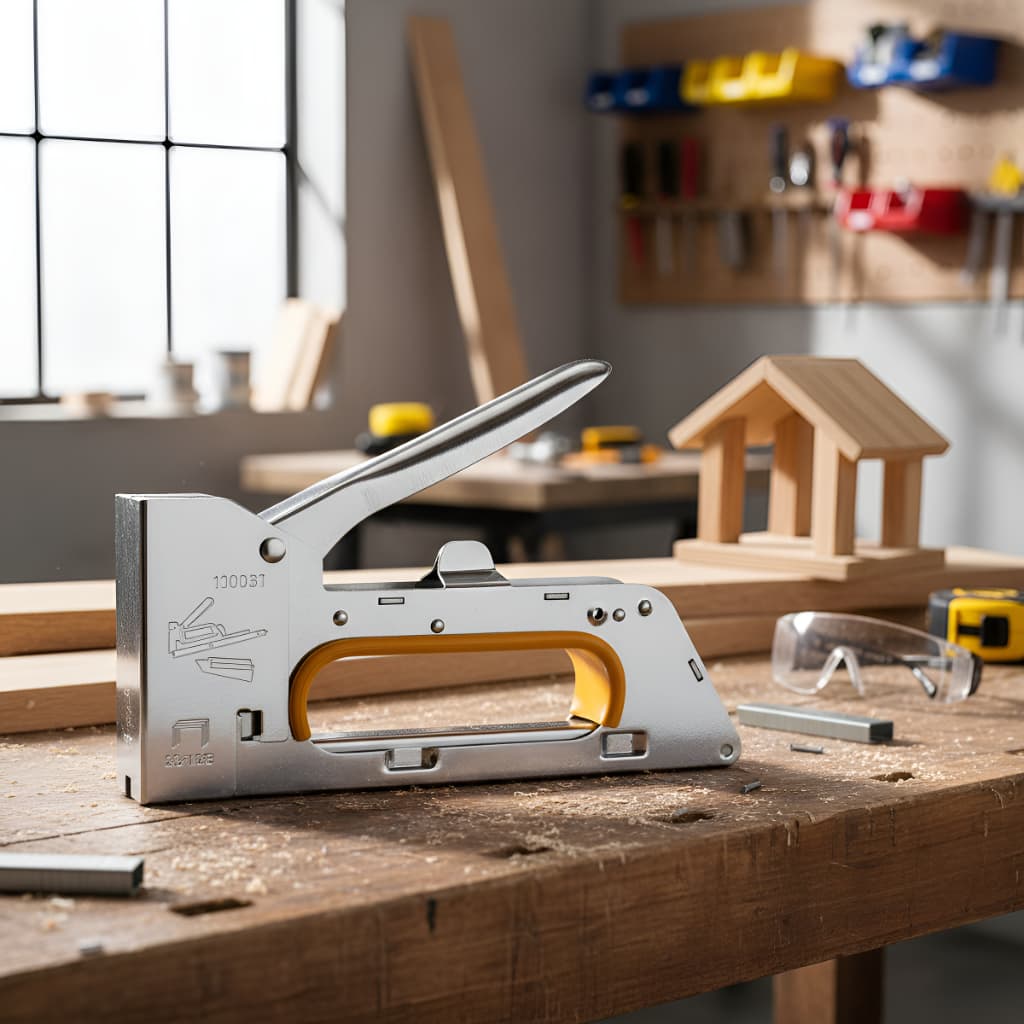 Grampeador Pressão De Metal Uso Profissional Lapispel