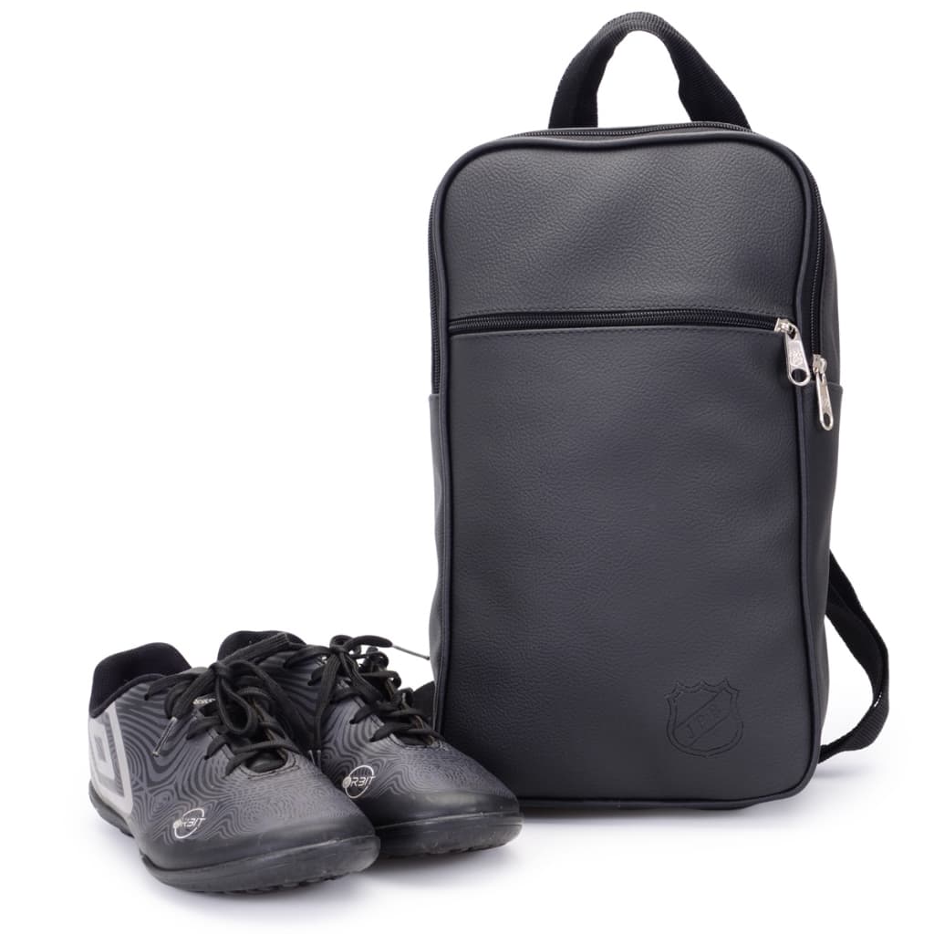 Porta Chuteira Bolsa de Futebol - Porta Tênis Bolsa Para Chuteira Campo Quadra Society Cor Preto