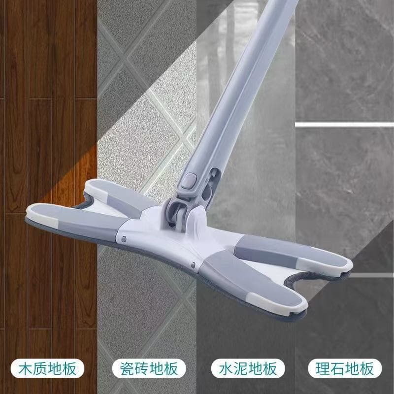 Esfregão Giratório Multiuso Rodo Mágico Mop 360° Com 2 Refis