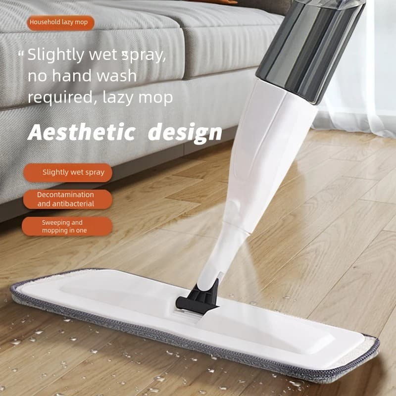 Mop Spray Com Reservatório Esfregão Vassoura Mágica Refil