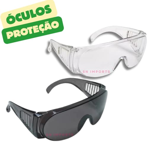 Óculos de Proteção de Sobrepor Segurança EPI