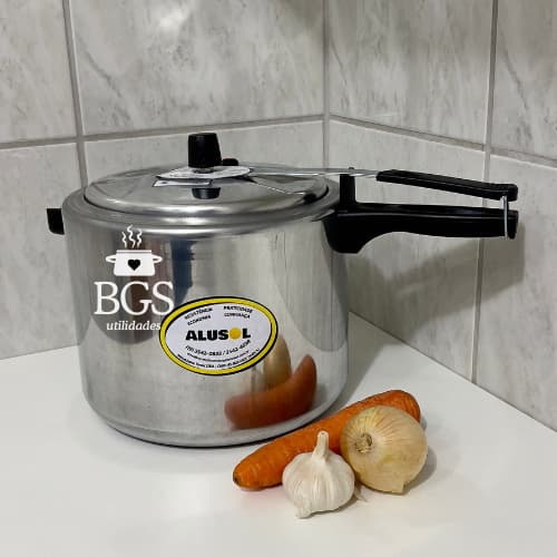 Panela de Pressão 10L Fechamento Interno POLIDA