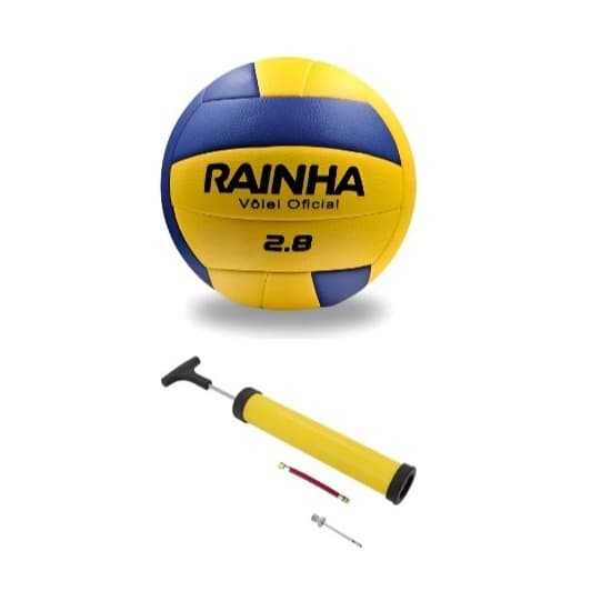 Bola Vôlei De Quadra / Praia Rainha Vl 2.8 + Bomba De Ar