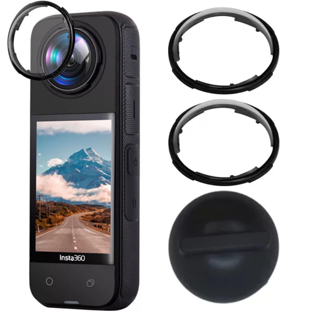 Protetor de Lente Importada Para Câmera Insta360 X4 Premium