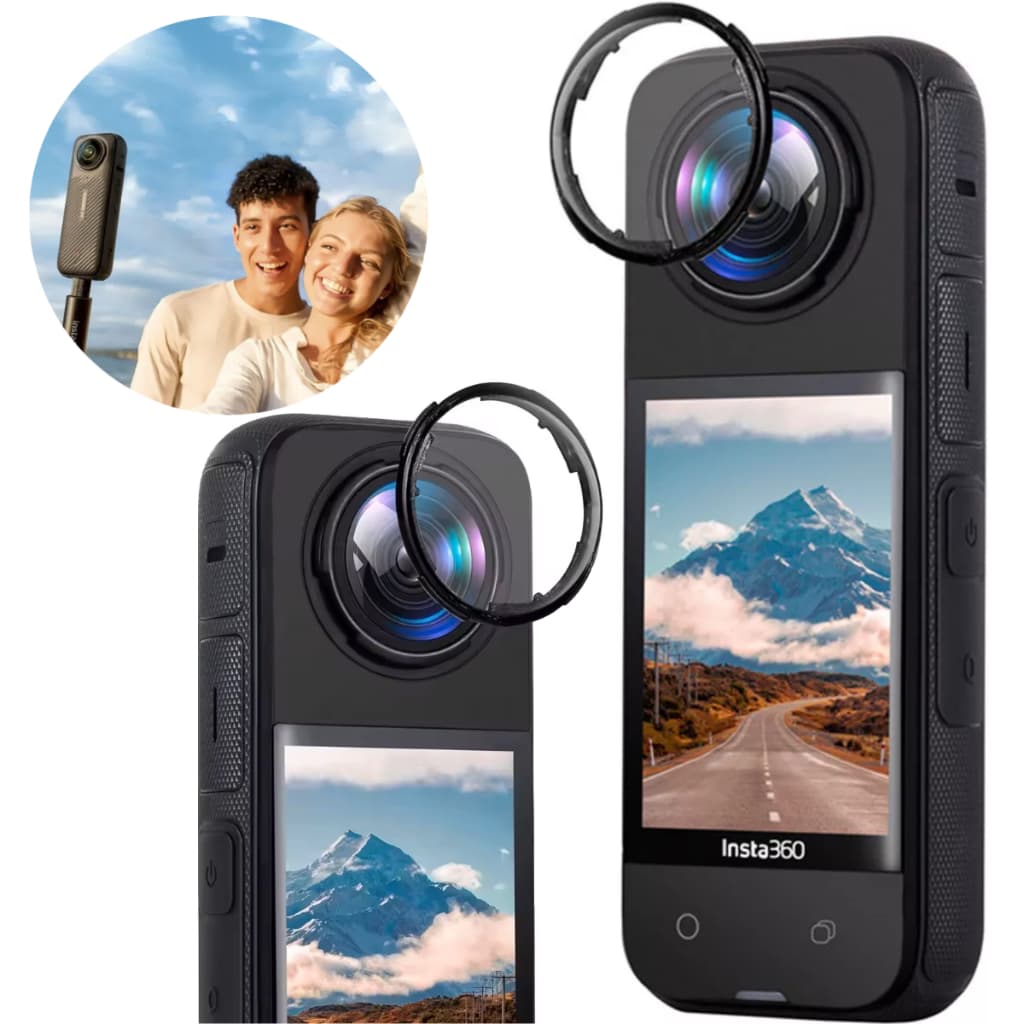 Película Protetora De Lente Premium Para Câmera Insta360 X4