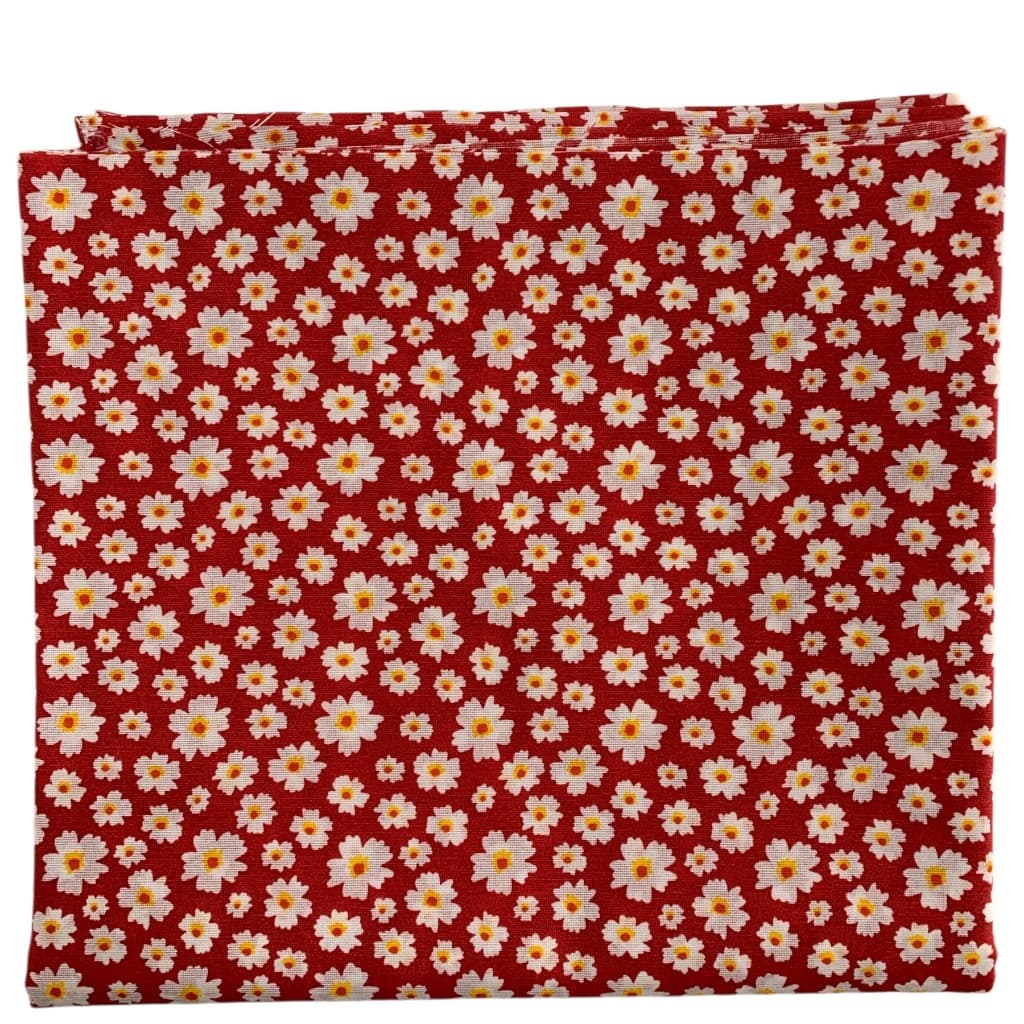 Tecido Florido Estampado 1M x 2,20 Largura Desenhos Pequenos Floral Colorido