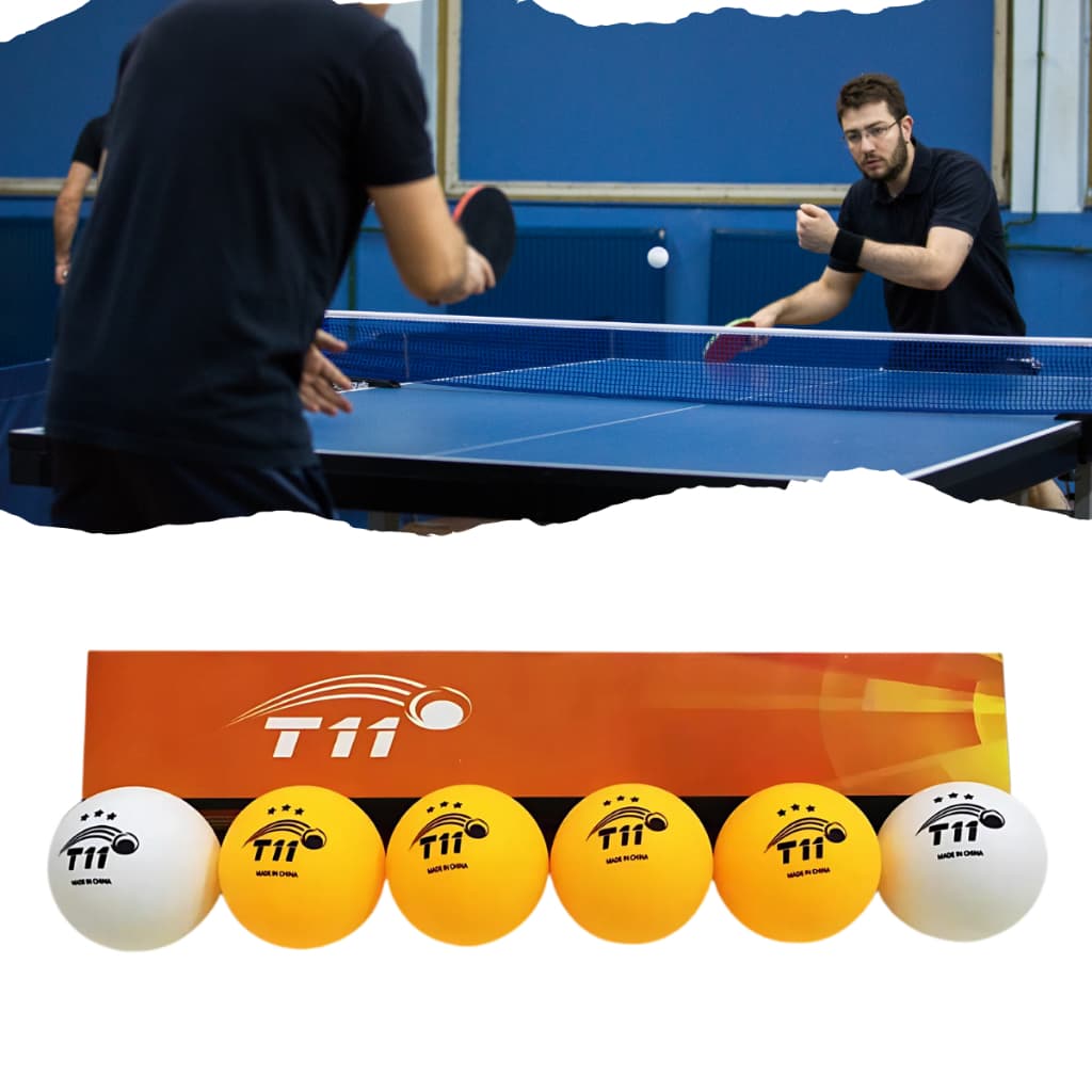 Kit Com 6/12/18 Ping Pong Bolinha 3 Estrelas Para Tênis De Mesa Alta Performance Profissional