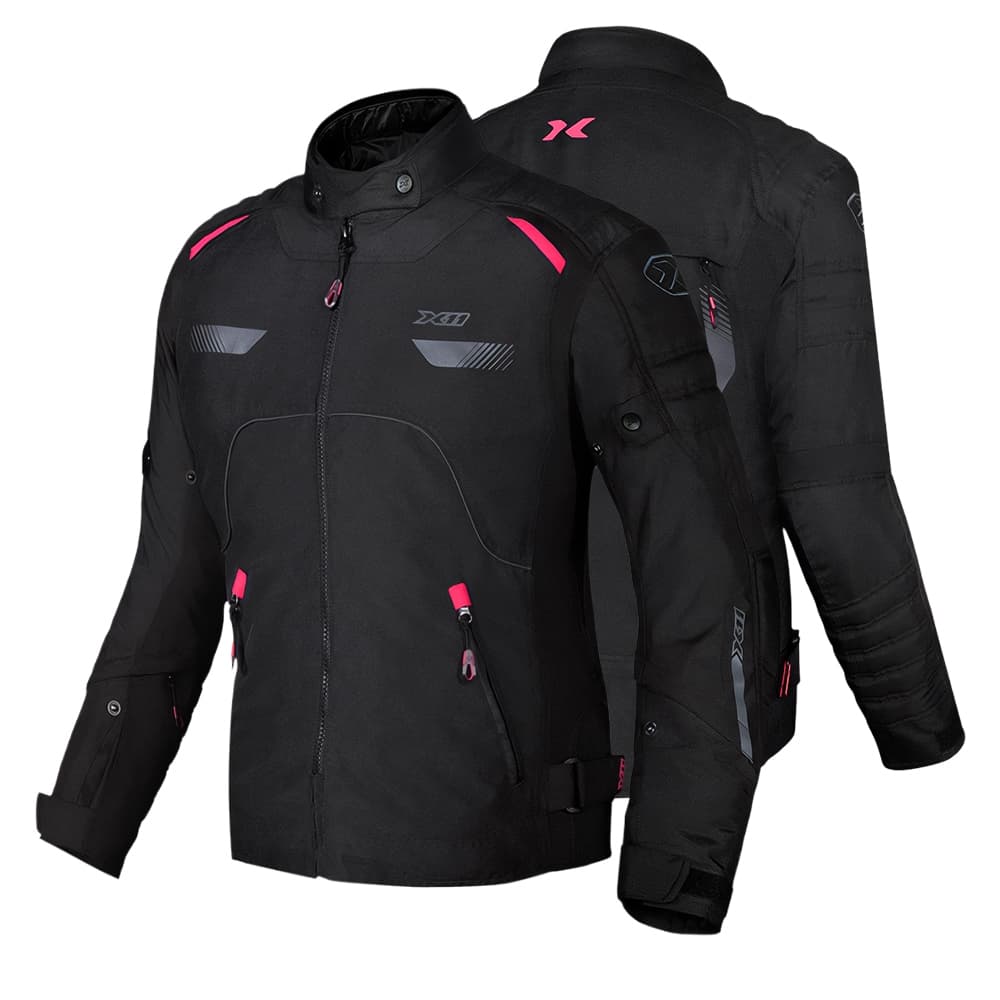 Jaqueta X11 Veler Feminina Para Inverno e Verão Impermeável e Ventilada Motociclista Motoqueiro