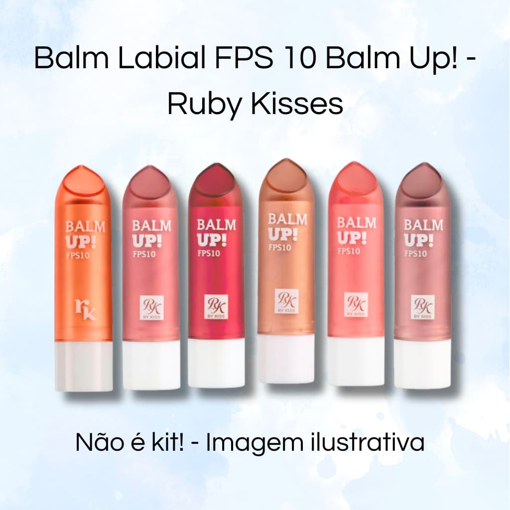 Ruby Kisses Balm Up! FPS 10 – Protetor Labial Hidratante