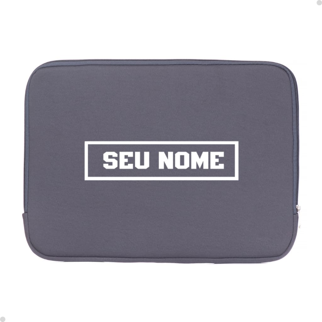 Pasta Notebook Macbook Chromebook Masculina Feminina Personalizada 13" a 15" Polegadas Durável