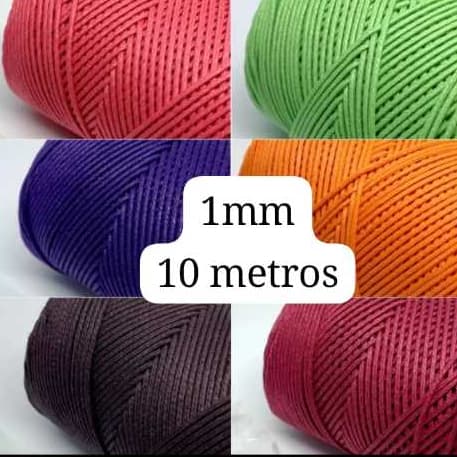 Cordão Encerado Danitex Algodão 005 01MM c/10 Metros