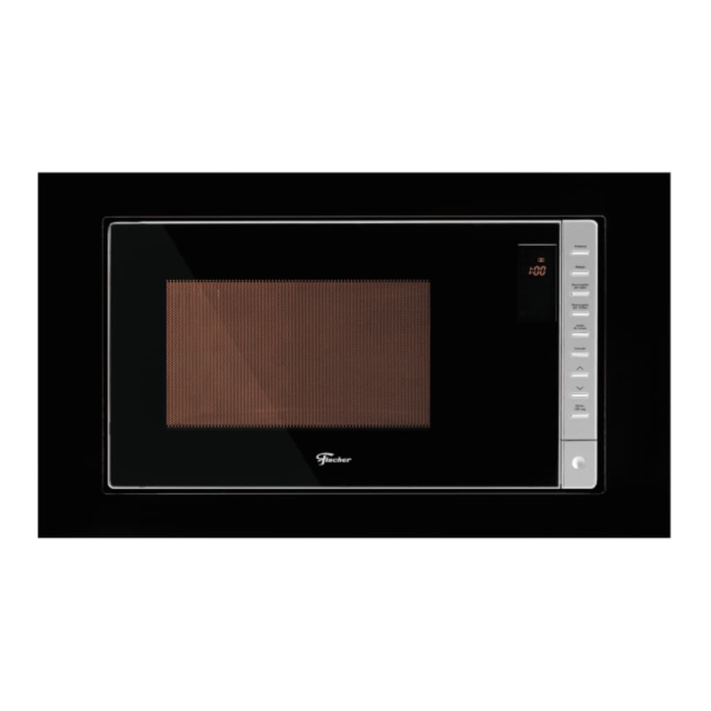MICRO-ONDAS DE EMBUTIR FISCHER FIT LINE 25 LITROS COM FUNÇÃO DESCONGELAR