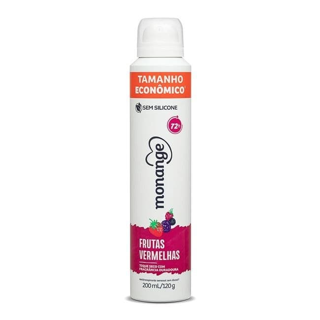 Desodorante Antitranspirante Monange Aerossol Frutas Vermelhas Com 200ml