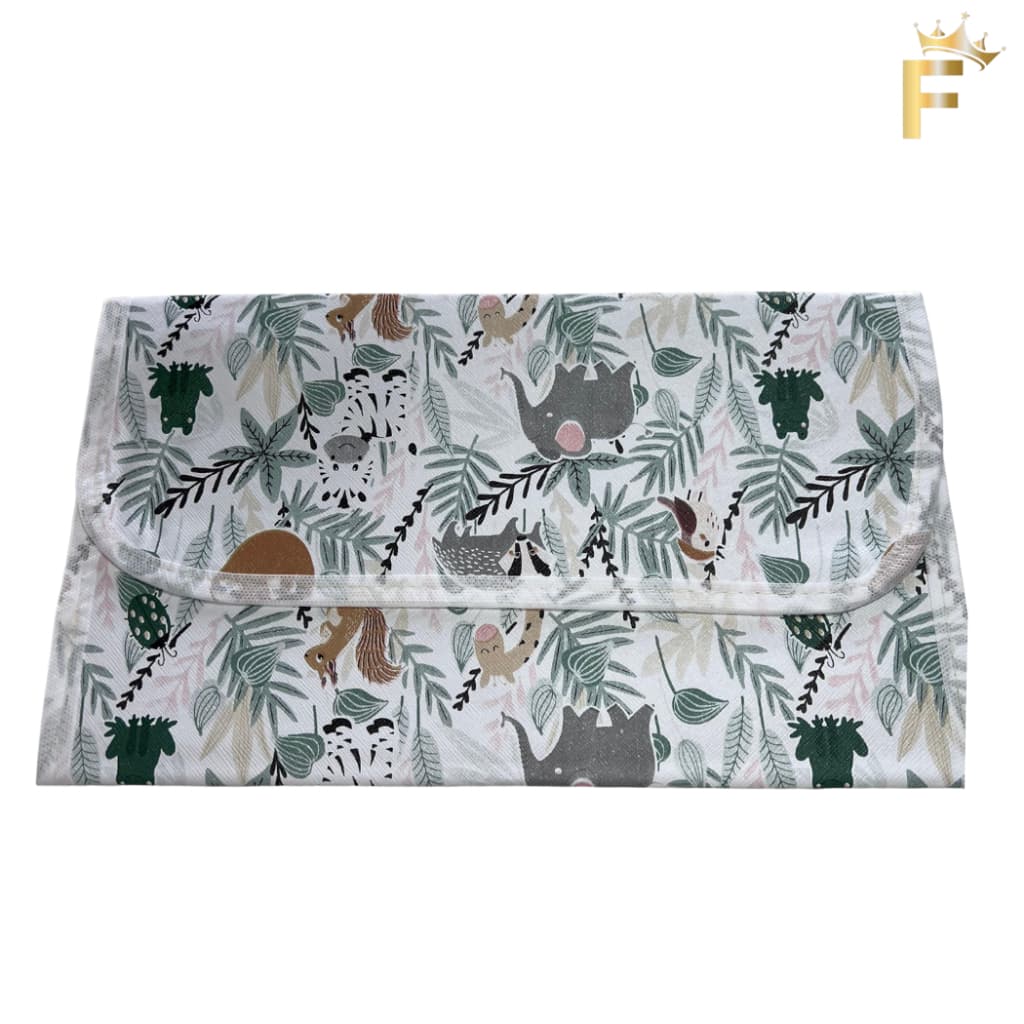 Trocador de Fralda Portátil Impermeável Varias Estampas Menina Menino